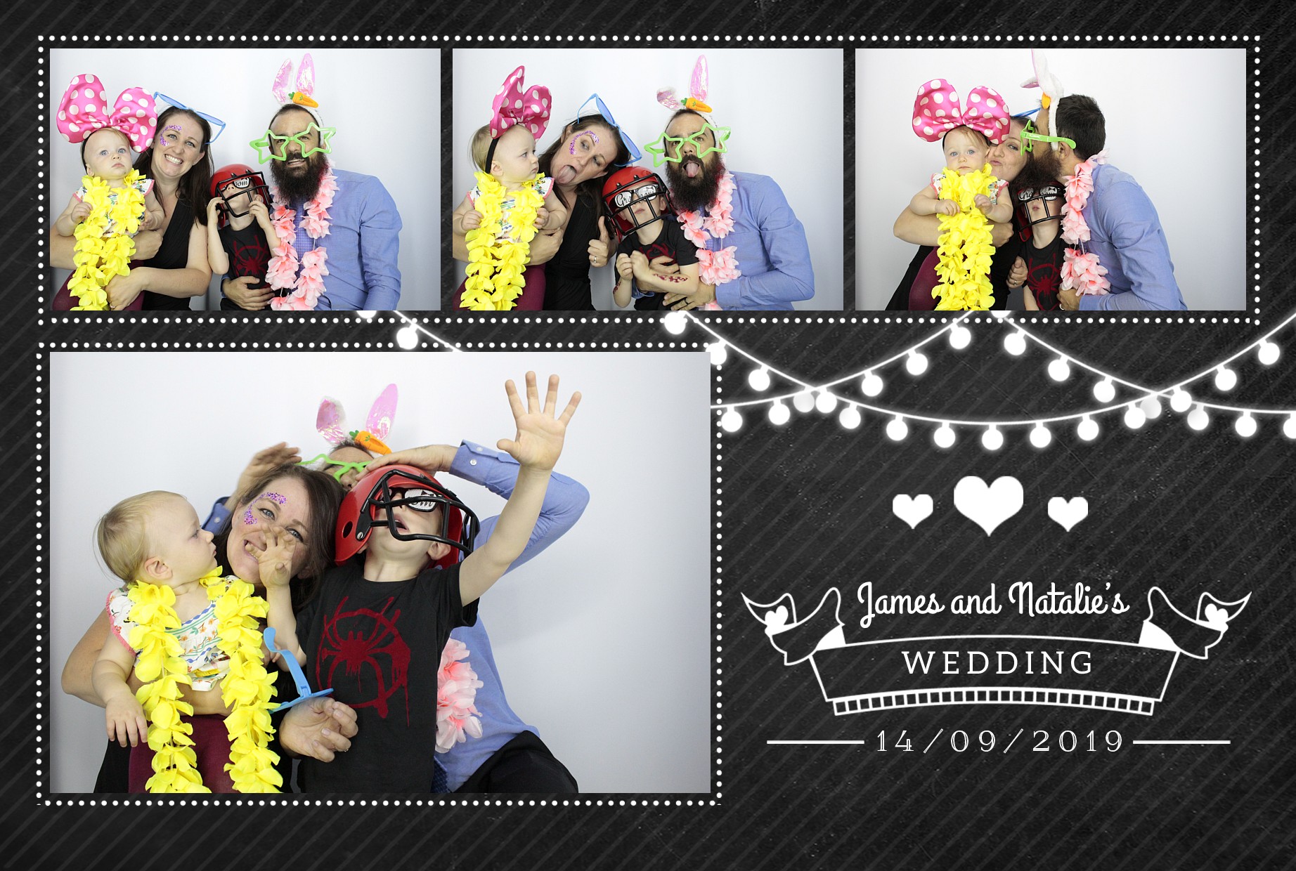 James and Natalie’s Wedding | View more photos from the event at gallery.myphotoboothexperience.co.uk/u/MyPhotoBoothExperienceLtd/James-and-Natalie’s-Wedding